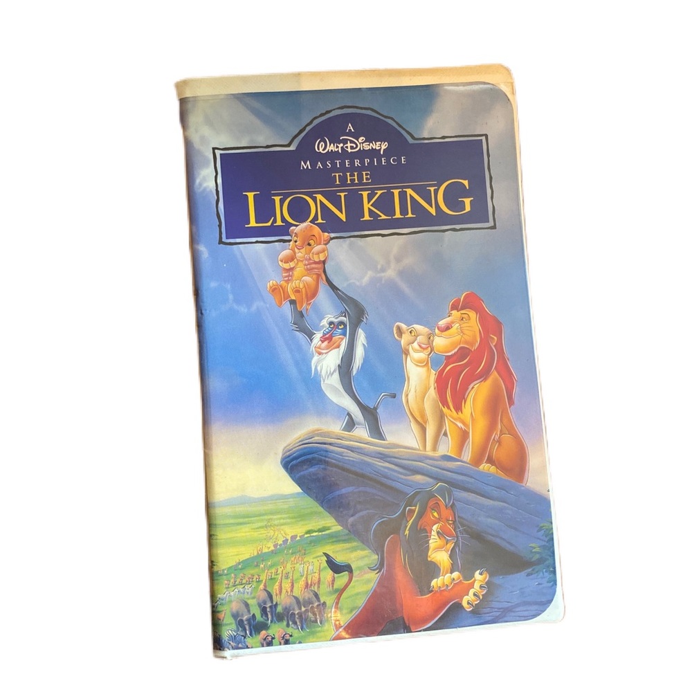 Disney Lion King original VHS